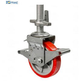 Колесо поворотное Серия 32 Medium Scaffolding с домкратом и тормозом